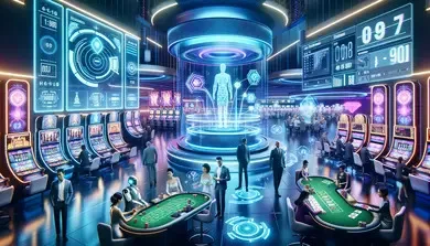 Futuristic AI Casino