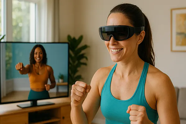 Training mit Smartbrille