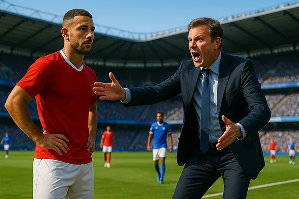 Trainer diskutiert Vertrag